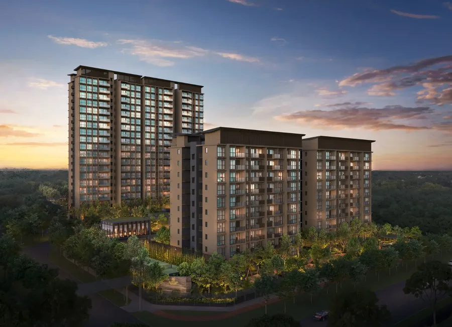 Dunearn House, Turf City's first condominium on Dunearn Road (D11 Bukit Timah) by Frasers Property, Sekisui House and CSC Land. 380 units, 99-year leasehold, about 4 minutes' walk to Sixth Avenue MRT.